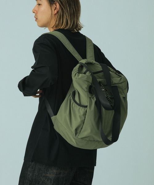 SILAS（サイラス）の「2WAY TOTE（トートバッグ・メンズ・ブラック/オリーブ・ONE SIZE）」の15枚目の写真