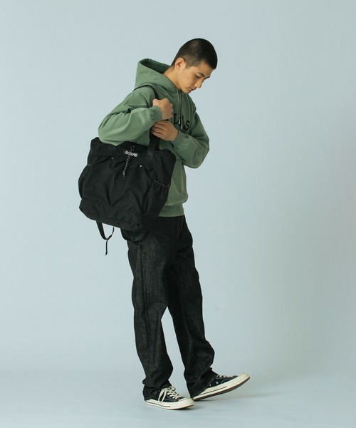 SILAS（サイラス）の「2WAY TOTE（トートバッグ・メンズ・ブラック/オリーブ・ONE SIZE）」の20枚目の写真