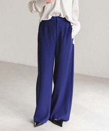 Noble | サイドラインピンタックパンツ(スラックス)