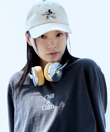 DISCUS ATHLETIC（ディスカス　アスレチック）の「ミッキー＆フレンズ ヨガ コットンボールキャップ アイボリー（キャップ）」