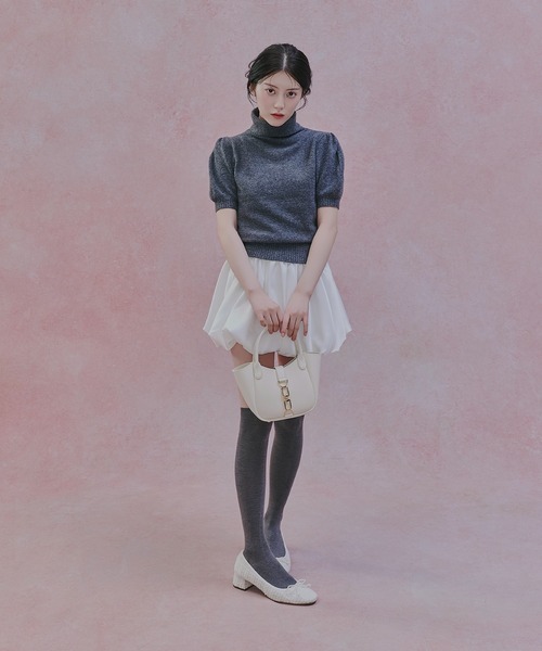 CHARLES & KEITH(チャールズ & キース)の「ボウバレエパンプス(パンプス・レディース・ブラック/マルチ・25cm/24.5cm/23.5cm/23cm/22.5cm/25.5cm)」の15枚目の写真