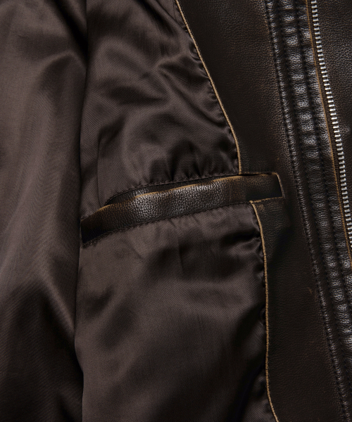 LMCの「G-1 FAUX LEATHER JACKET brown(ライダースジャケット・レディース・その他・S/M/L)」の11枚目の写真