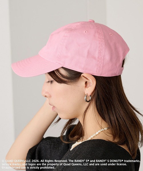 GOOD ROCK SPEED（グッドロックスピード）の「【GOOD ROCK SPEED】Randy’s Donuts ロゴキャップ（キャップ・レディース・ピンク/オフホワイト/ブルー・FREE）」の6枚目の写真