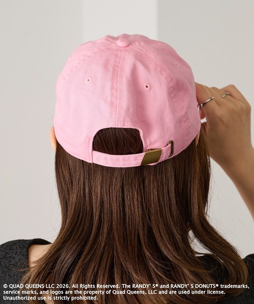 GOOD ROCK SPEED（グッドロックスピード）の「【GOOD ROCK SPEED】Randy’s Donuts ロゴキャップ（キャップ・レディース・ピンク/オフホワイト/ブルー・FREE）」の7枚目の写真