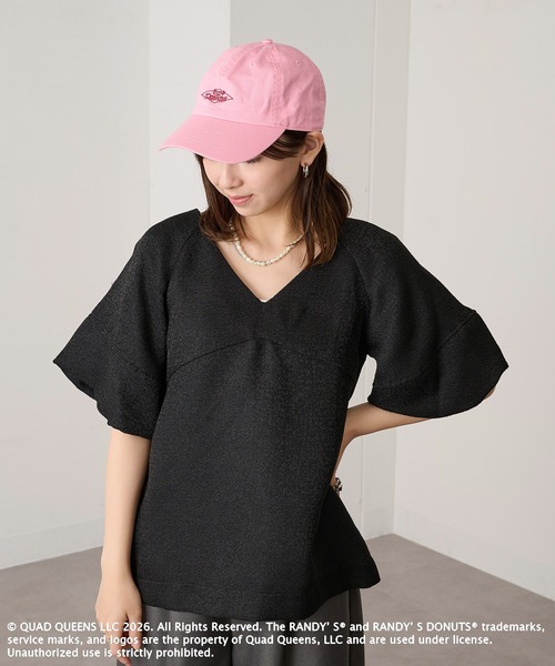 GOOD ROCK SPEED（グッドロックスピード）の「【GOOD ROCK SPEED】Randy’s Donuts ロゴキャップ（キャップ・レディース・ピンク/オフホワイト/ブルー・FREE）」の9枚目の写真