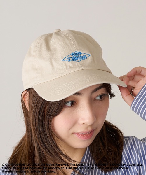 GOOD ROCK SPEED（グッドロックスピード）の「【GOOD ROCK SPEED】Randy’s Donuts ロゴキャップ（キャップ・レディース・ピンク/オフホワイト/ブルー・FREE）」の11枚目の写真