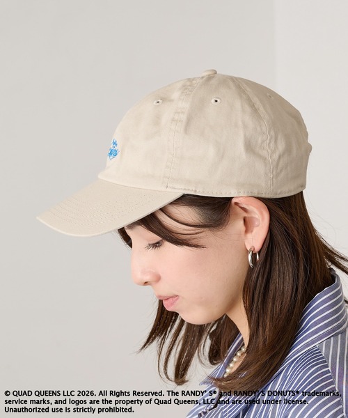 GOOD ROCK SPEED（グッドロックスピード）の「【GOOD ROCK SPEED】Randy’s Donuts ロゴキャップ（キャップ・レディース・ピンク/オフホワイト/ブルー・FREE）」の12枚目の写真