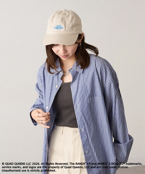 GOOD ROCK SPEED（グッドロックスピード）の「【GOOD ROCK SPEED】Randy’s Donuts ロゴキャップ（キャップ・レディース・ピンク/オフホワイト/ブルー・FREE）」の14枚目の写真