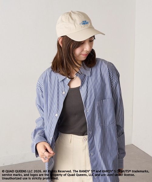 GOOD ROCK SPEED（グッドロックスピード）の「【GOOD ROCK SPEED】Randy’s Donuts ロゴキャップ（キャップ・レディース・ピンク/オフホワイト/ブルー・FREE）」の15枚目の写真