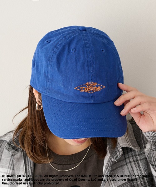 GOOD ROCK SPEED（グッドロックスピード）の「【GOOD ROCK SPEED】Randy’s Donuts ロゴキャップ（キャップ・レディース・ピンク/オフホワイト/ブルー・FREE）」の16枚目の写真