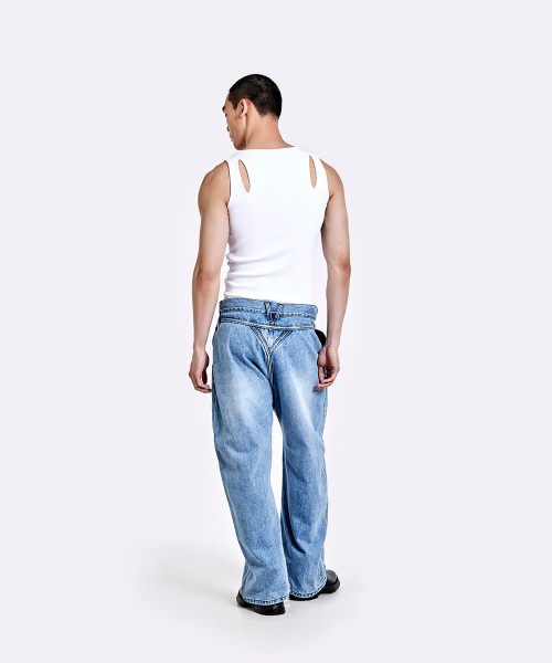 51%(フィフティーワンパーセント)の「DEVILS LAUGH ノースリーブ - ホワイト(Tシャツ/カットソー・メンズ・その他・M/L/S)」の6枚目の写真