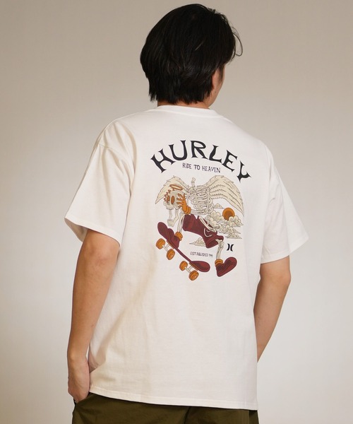 Hurley (ハーレー)の「Hurley/ハーレー メンズ 半袖 Tシャツ MCSS261044(Tシャツ/カットソー・メンズ・ブラック/ホワイト・S/L/M)」の2枚目の写真