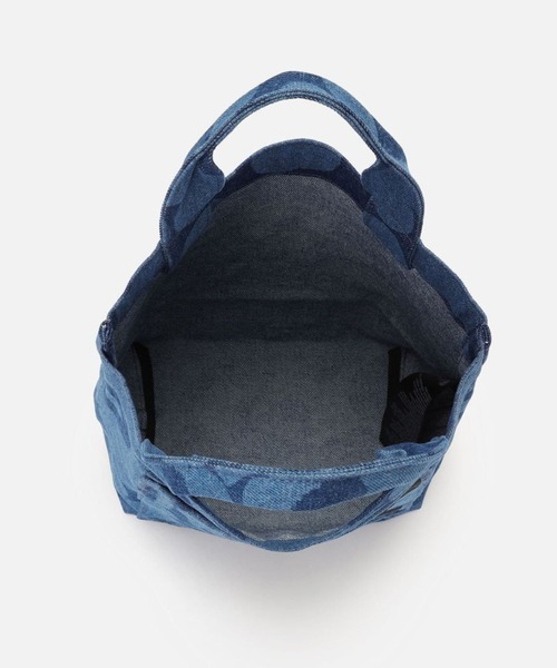 marimekko(マリメッコ)の「Unikko / Mono Mini Tote bag(トートバッグ・レディース・ネイビー・FREE)」の4枚目の写真