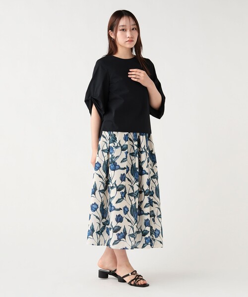 BEAMS HEART（ビームスハート）の「袖ボリューム　ブラウス（シャツ/ブラウス・レディース・その他/オフホワイト/ネイビー/その他1・FREE）」の6枚目の写真