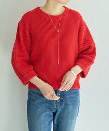 BEARDSLEY | シルク畦ニット(ニット/セーター)