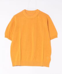 aunt lily（アントリリー）の「エアーフローヤーン ふんわりスリーブ ニットプルオーバー（Tシャツ/カットソー）」