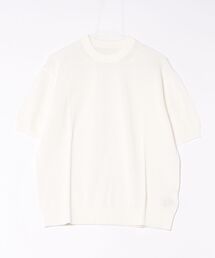 aunt lily（アントリリー）の「エアーフローヤーン ふんわりスリーブ ニットプルオーバー（Tシャツ/カットソー）」