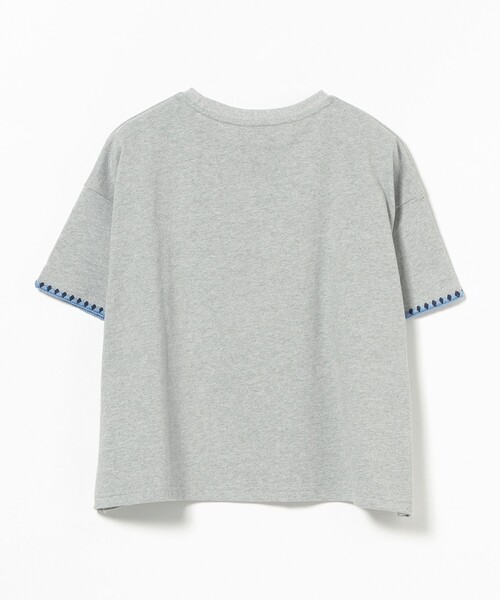BEAMS HEART(ビームスハート)の「ブランケット 刺繍 プルオーバー(Tシャツ/カットソー・レディース・オフホワイト/グレー/ネイビー・FREE)」の18枚目の写真
