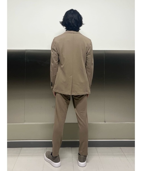 AOURE（アウール）の「MALPENSA SETUP JCKET（テーラードジャケット・メンズ・ブラック/ベージュ・LARGE/MEDIUM/X-LARGE）」の5枚目の写真