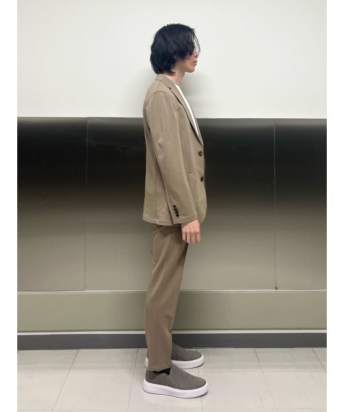 AOURE（アウール）の「MALPENSA SETUP JCKET（テーラードジャケット・メンズ・ブラック/ベージュ・LARGE/MEDIUM/X-LARGE）」の4枚目の写真