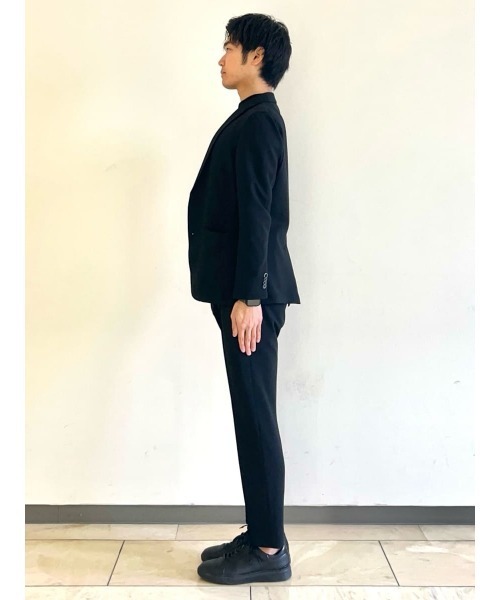 AOURE（アウール）の「MALPENSA SETUP JCKET（テーラードジャケット・メンズ・ブラック/ベージュ・LARGE/MEDIUM/X-LARGE）」の7枚目の写真