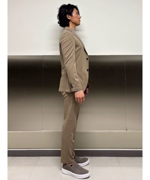 AOURE（アウール）の「MALPENSA SETUP JCKET（テーラードジャケット・メンズ・ブラック/ベージュ・LARGE/MEDIUM/X-LARGE）」の10枚目の写真