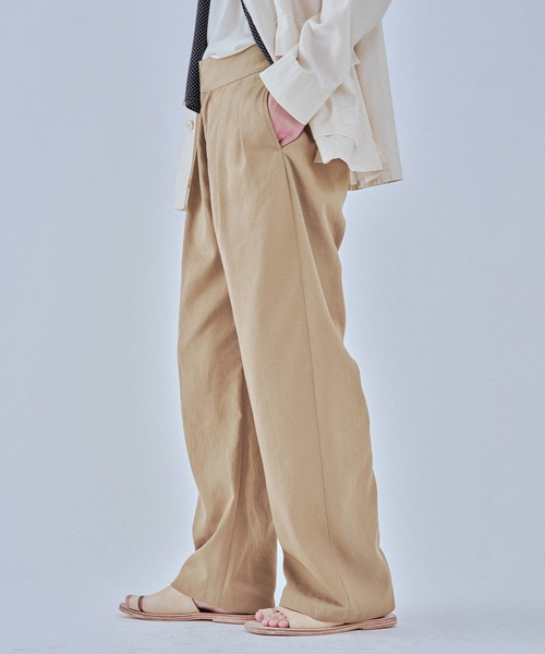 EDIFICE（エディフィス）の「MORE THAN コットン グルカパンツ（その他パンツ・メンズ・ベージュ/ブラック・MEDIUM/LARGE）」の6枚目の写真