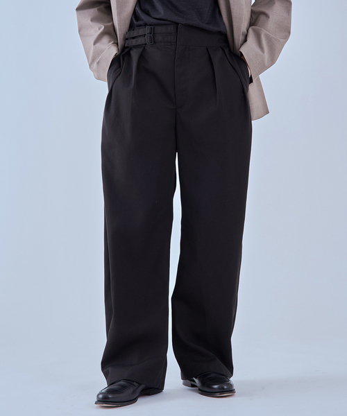 EDIFICE（エディフィス）の「MORE THAN コットン グルカパンツ（その他パンツ・メンズ・ベージュ/ブラック・MEDIUM/LARGE）」の14枚目の写真