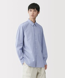 セール】〔MUJI Labo〕紳士 ウール混レギュラーカラーシャツ（シャツ