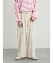 Samansa Mos2（サマンサ モスモス）の「【オーガニックコットン】デニムバレルパンツ（その他パンツ）」