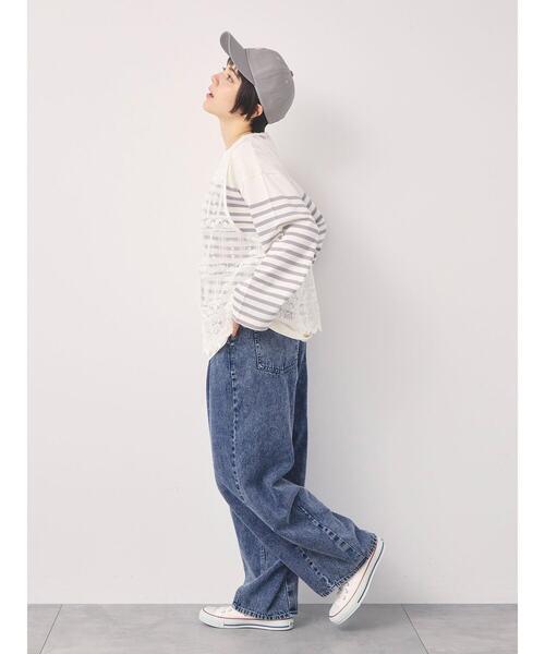 オーガニックコットン】デニムバレルパンツ（その他パンツ）｜Samansa