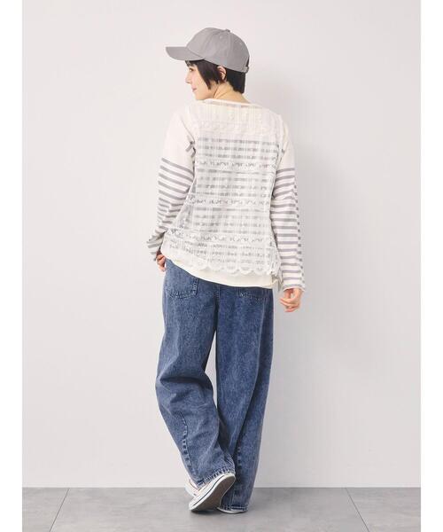 オーガニックコットン】デニムバレルパンツ（その他パンツ）｜Samansa