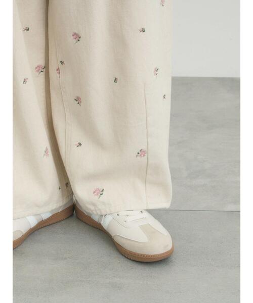 Samansa Mos2（サマンサ モスモス）の「【オーガニックコットン】デニムバレルパンツ（その他パンツ・レディース・キナリ/ブルー/サックスブルー・S/XL/M/L）」の6枚目の写真