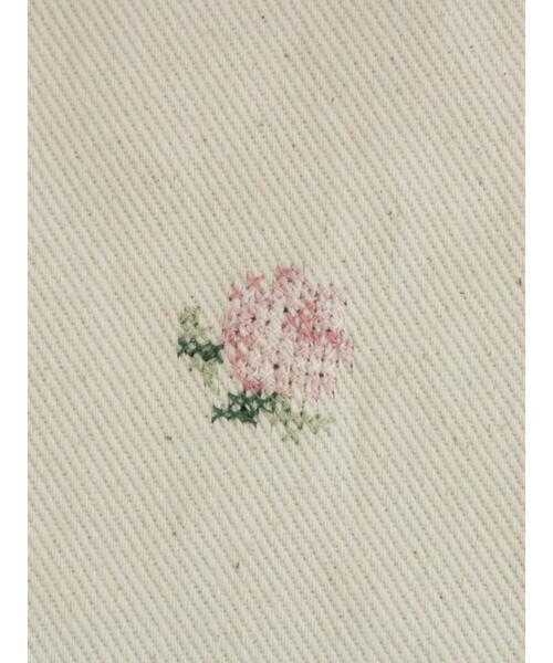 Samansa Mos2（サマンサ モスモス）の「【オーガニックコットン】デニムバレルパンツ（その他パンツ・レディース・キナリ/ブルー/サックスブルー・S/XL/M/L）」の12枚目の写真