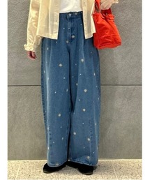 Samansa Mos2 | 《新色追加》【オーガニックコットン】デニムバレルパンツ(その他パンツ)