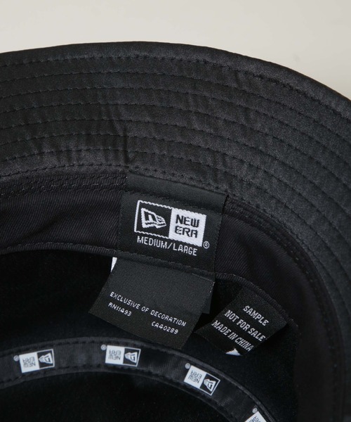 NEW ERA(ニューエラ)の「NEW ERA(R)/別注 BUCKET01 / SATIN HAT(ハット・メンズ・ブラック・M~L/L/XL)」の7枚目の写真