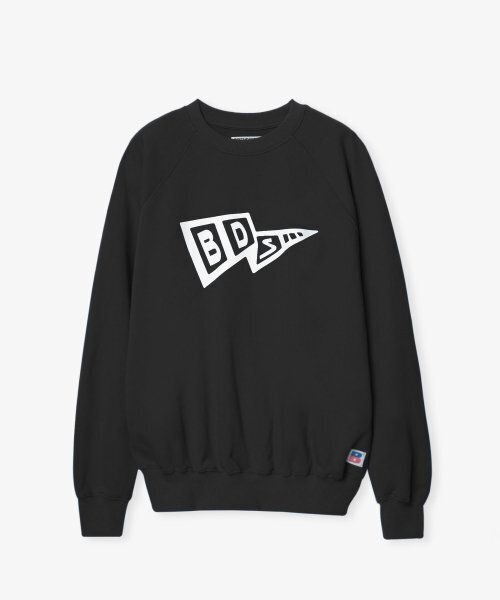 BIRTHDAYSUIT(バースデースーツ)の「FLAG SWEAT (NAVY)(スウェット・メンズ・その他・LARGE/MEDIUM/SMALL/X-LARGE/X-SMALL)」の1枚目の写真