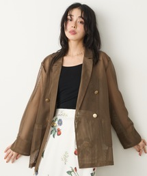 Unitage（ユニテージ）の「リネンタッチメッシュテーラードジャケット（テーラードジャケット）」