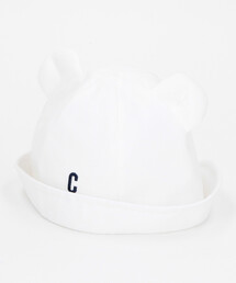 COMME CA ISM（コムサイズム）の「ワンポイント ロゴ刺繍入り 耳付きハット（ハット）」