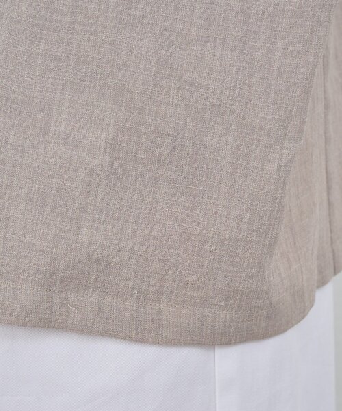 SHENERY（シーナリー）の「シアーウォッシャブルジャケット（テーラードジャケット・レディース・オフホワイト/ブラック/ベージュ・38/36）」の22枚目の写真