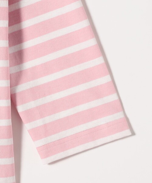 Le Minor（ルミノア）の「Le minor:〈洗濯機可能〉ボーダー ロング スリーブ TEE（Tシャツ/カットソー・レディース・ライトブルー/ピンク/ライトグリーン・ONE SIZE）」の15枚目の写真