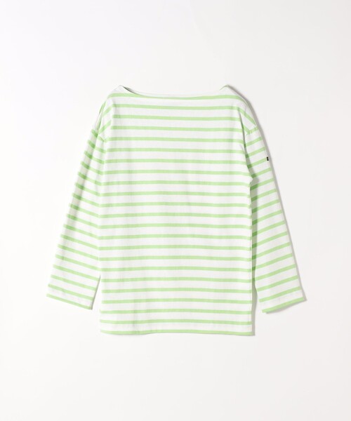 Le Minor（ルミノア）の「Le minor:〈洗濯機可能〉ボーダー ロング スリーブ TEE（Tシャツ/カットソー・レディース・ライトブルー/ピンク/ライトグリーン・ONE SIZE）」の19枚目の写真