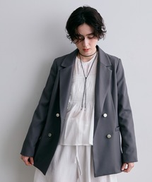 Trish | 金ボタンダブルテーラーJK(テーラードジャケット)