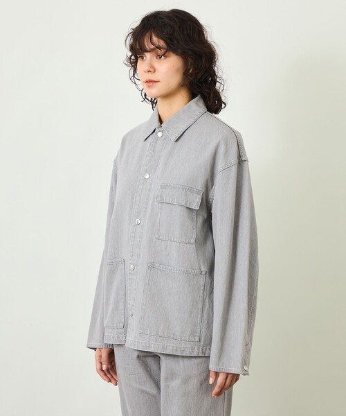 MACKINTOSH PHILOSOPHY(マッキントッシュ フィロソフィー)の「【GREY LABEL】デニムワークジャケット(デニムジャケット・レディース・ブルー・2)」の6枚目の写真