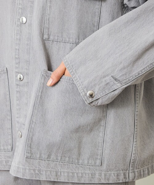 MACKINTOSH PHILOSOPHY(マッキントッシュ フィロソフィー)の「【GREY LABEL】デニムワークジャケット(デニムジャケット・レディース・ブルー・2)」の9枚目の写真