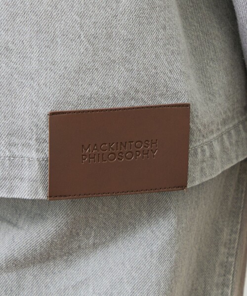 MACKINTOSH PHILOSOPHY(マッキントッシュ フィロソフィー)の「【GREY LABEL】デニムワークジャケット(デニムジャケット・レディース・ブルー・2)」の10枚目の写真