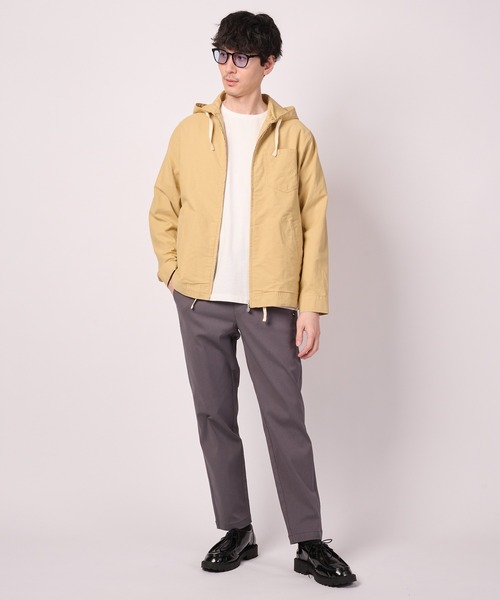 Arnold Palmer（アーノルドパーマー）の「【LOFTAIRDENIM＆DUCK】シェア フードジャケット（デニムジャケット・レディース・ダークインディゴブルー/ベージュ/ブラック・LL/L/M/S/XS）」の12枚目の写真