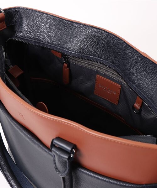 COLE HAAN（コールハーン）の「デイモン イーストウェスト トート mens（トートバッグ・メンズ・ネイビー・OSFA）」の7枚目の写真