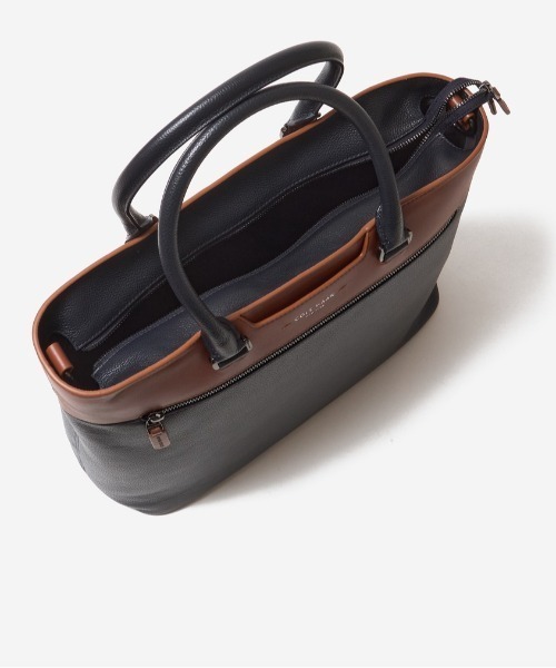 COLE HAAN（コールハーン）の「デイモン イーストウェスト トート mens（トートバッグ・メンズ・ネイビー・OSFA）」の4枚目の写真