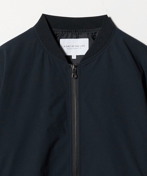 A DAY IN THE LIFE UNITED ARROWS(アデイインザライフユナイテッドアローズ)の「アーバン MA-1<A DAY IN THE LIFE>(MA-1・メンズ・ネイビー/ブラック/ライトグレー・XL/M/L)」の15枚目の写真
